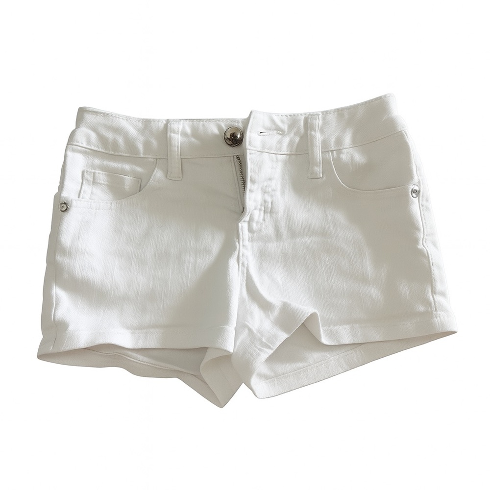 Girls 10R Justice White Shorts